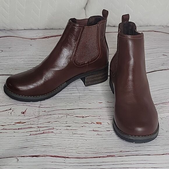 Eastland Dark Brown Chelsea Boots Women's Size 8 - Picture 4 of 12